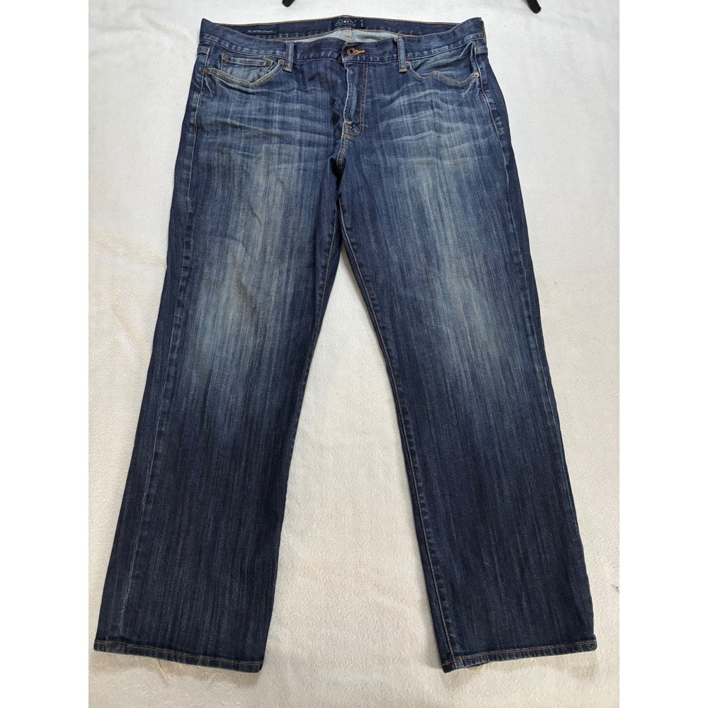 Lucky Brand 361 Vintage Straight Jeans Mens 40x30 Dark Wash Denim 7MP1903
